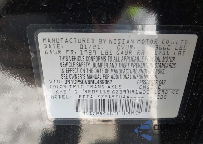 3N1CP5CV6ML469067: 41562738