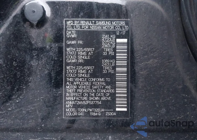 KNMAT2MV8JP537754: 41563748