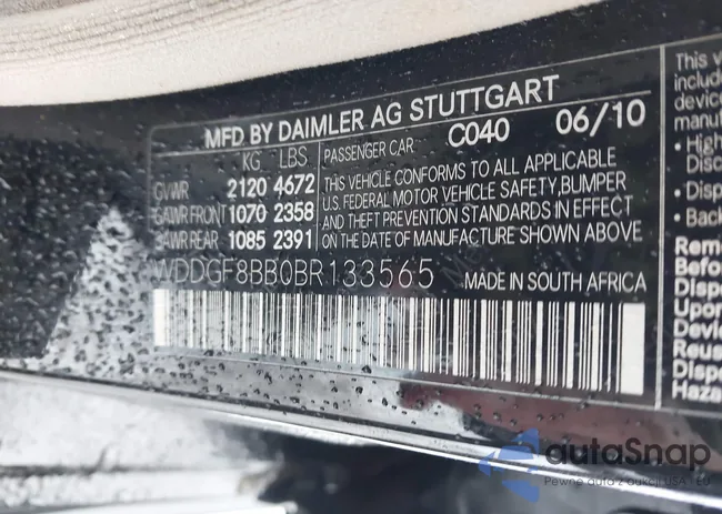 WDDGF8BB0BR133565: 41564508