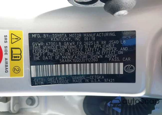 58ABK1GG0JU112260: 41565867