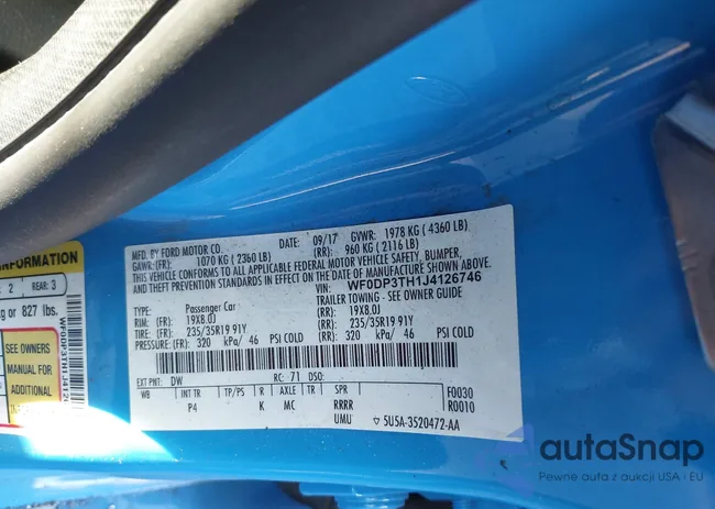 WF0DP3TH1J4126746: 41565574