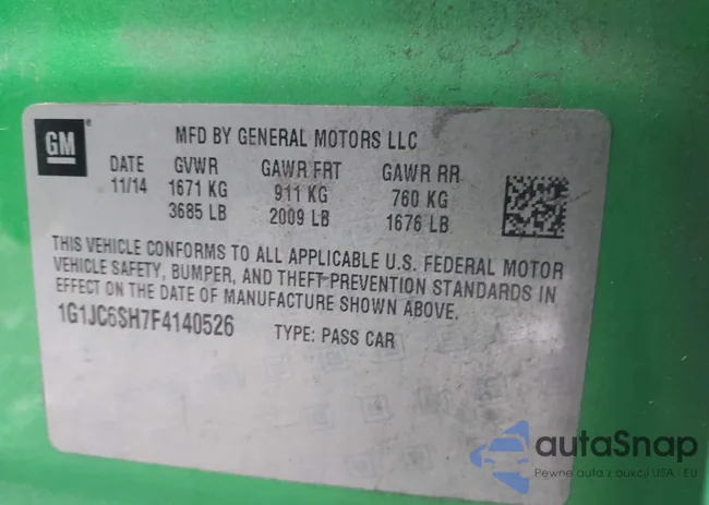 1G1JC6SH7F4140526: 41566949