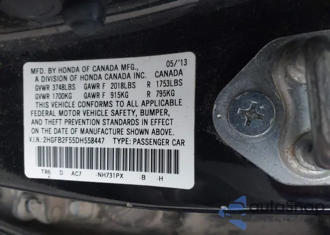 2HGFB2F55DH558447: 41566294