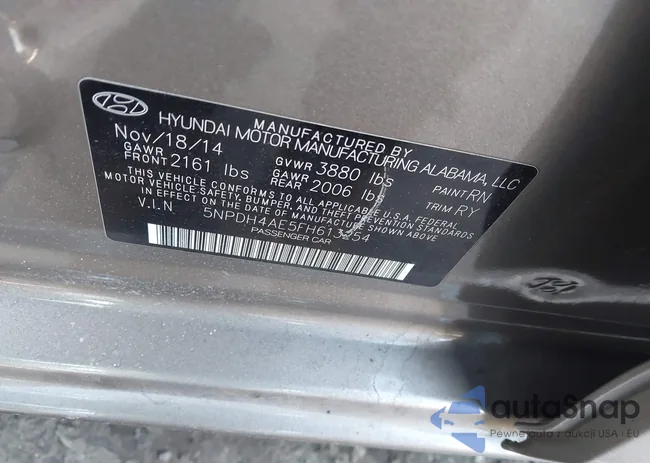 5NPDH4AE5FH613254: 41569407