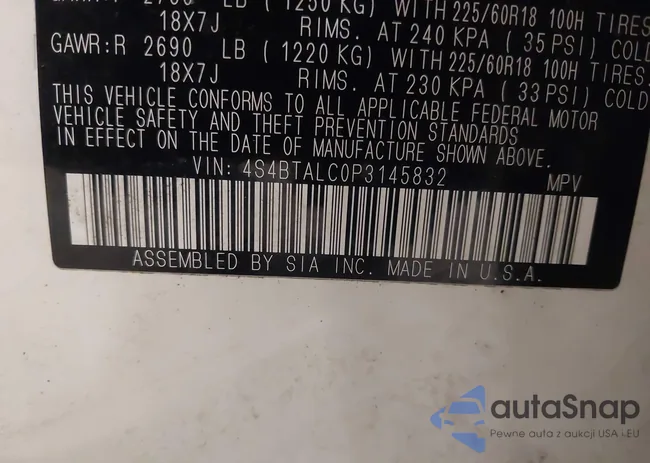 4S4BTALCOP3145832: 41576042