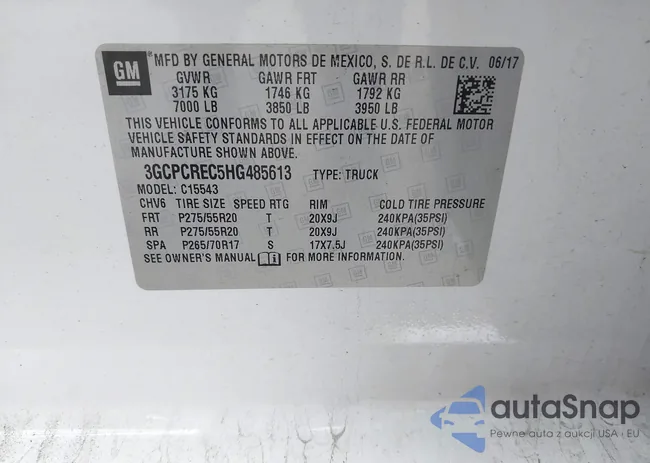 3GCPCREC5HG485613: 41583096