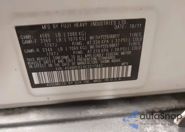 4S4BRCKC4C3217847: 41587633