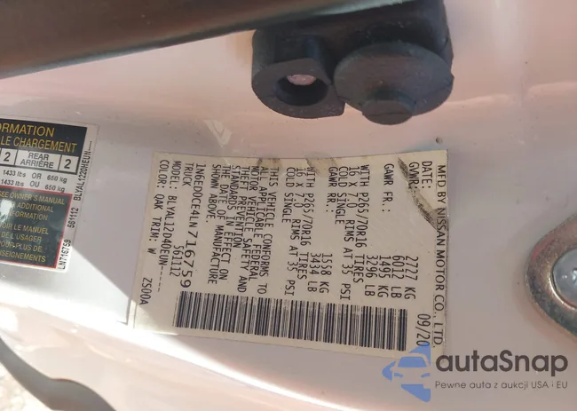 1N6ED0CE4LN716759: 41589851