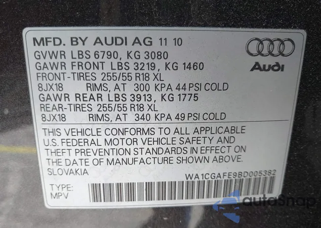 WA1CGAFE9BD005382: 41589279