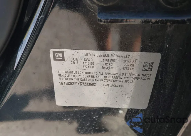 1G1BC5SMXG7233682: 41589402