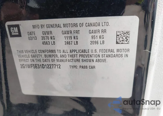 2G1WF5E31D1227712: 41590878