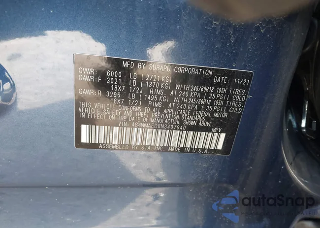 4S4WMAED8N3407940: 41590541