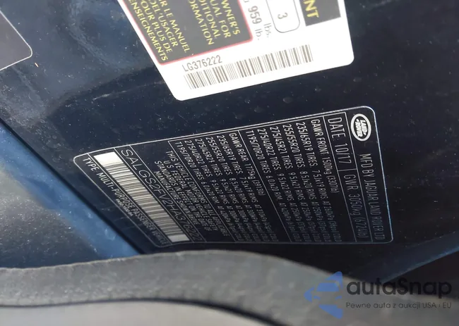 SALGS2FV2HA376222: 41592865