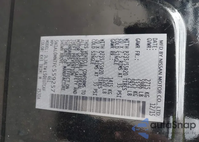 5N1AL0MN7FC559257: 41592869