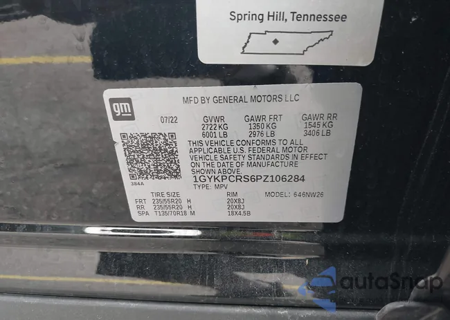 1GYKPCRS6PZ106284: 41595617