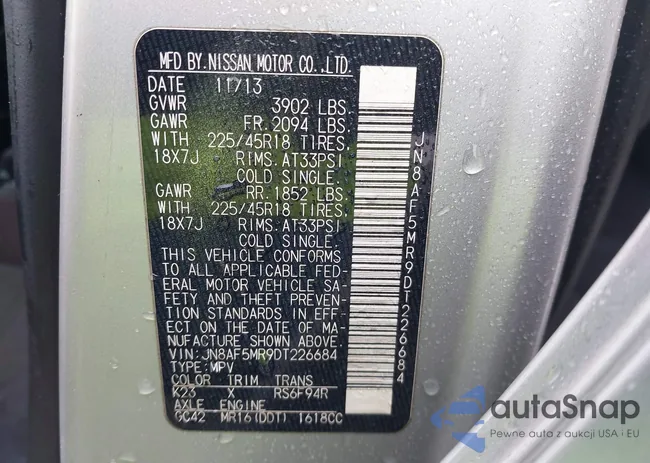 JN8AF5MR9DT226684: 41595458