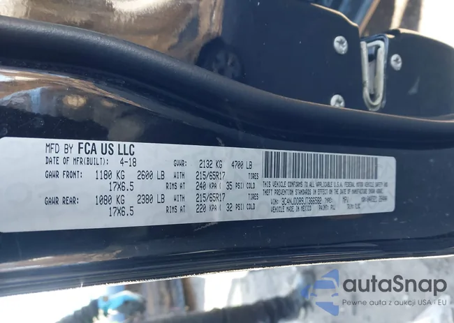 3C4NJDDB9JT366582: 41596271