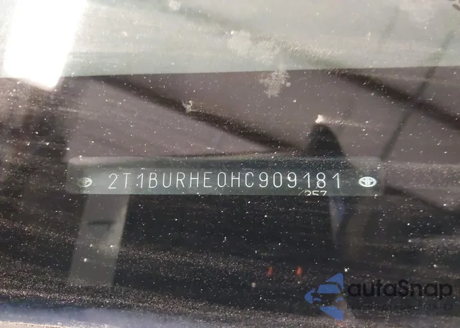 2T1BURHE0HC909181: 41603031