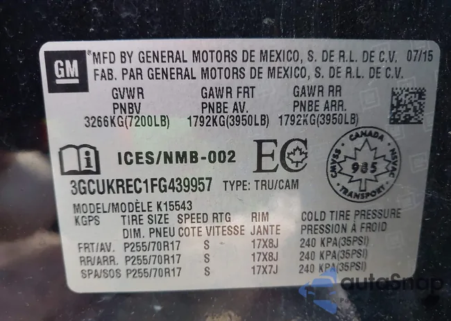 3GCUKREC1FG439957: 41604674