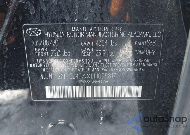 5NPEL4JAXLH055817: 41606781