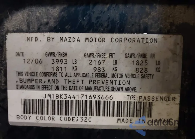 JM1BK344171693666: 41610312