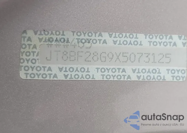 JT8BF28G9X5073125: 41611643