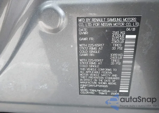 KNMAT2MV5JP585695: 41613763