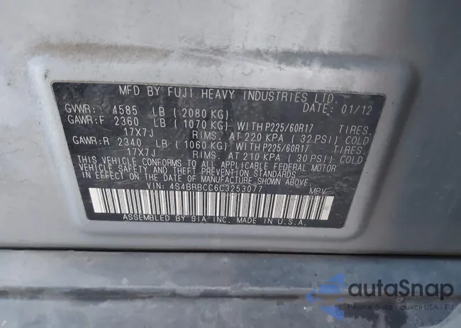 4S4BRBCC6C3253077: 41614682