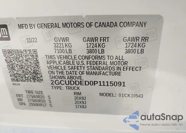 2GCUDDED0P1115091: 41615543