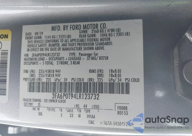 3FA6P0T94LR123732: 41617855