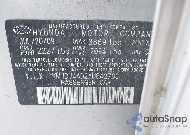 KMHDU4AD2AU842763: 41617461