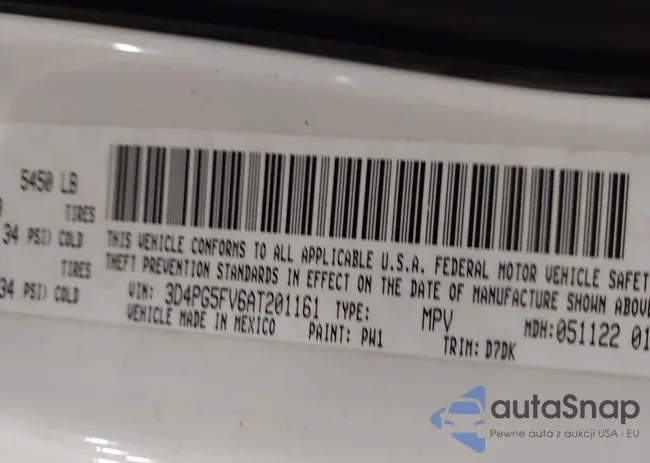 3D4PG5FV6AT201161: 41619834