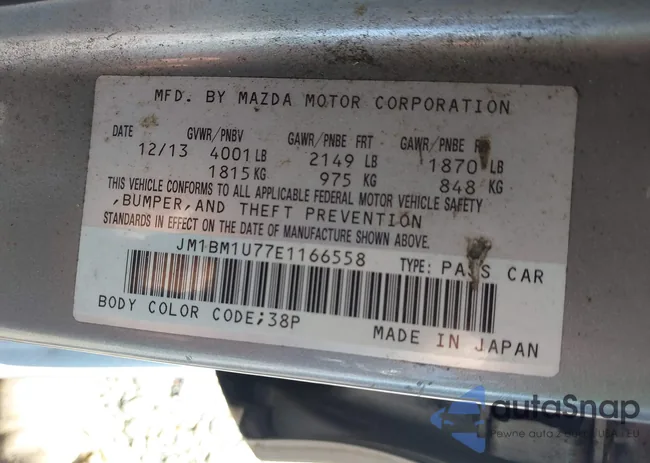 JM1BM1U77E1166558: 41620853