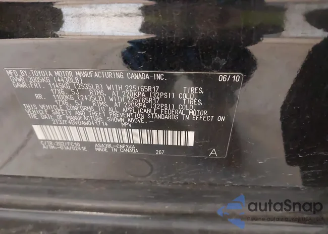 2T3ZF4DV0AW041714: 41623077