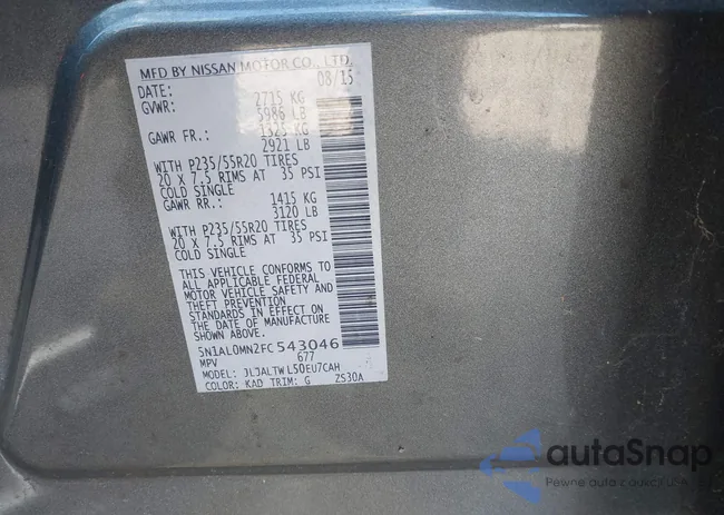 5N1AL0MN2FC543046: 41622304