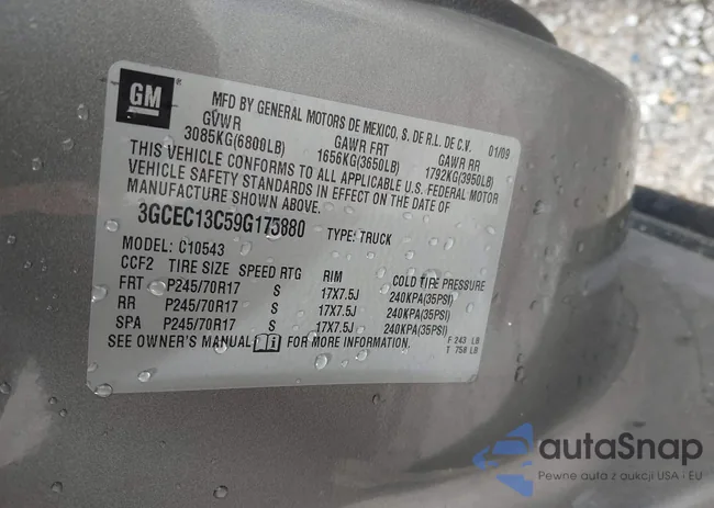 3GCEC13C59G175880: 41627611