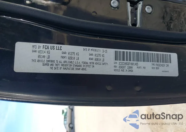 2C3CDXBG6FH801495: 41629144