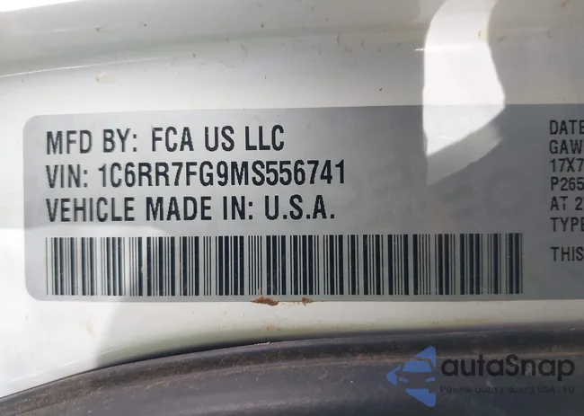 1C6RR7FG9MS556741: 41630812