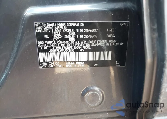 JTMWFREV9FJ042736: 41630278