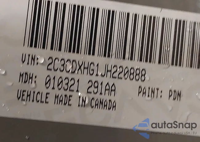 2C3CDXHG1JH220888: 41630394