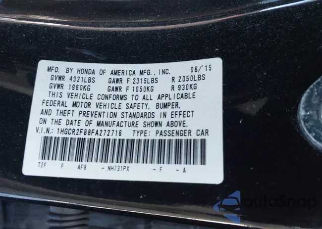 1HGCR2F88FA272716: 41633857