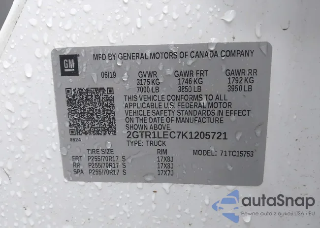 2GTR1LEC7K1205721: 41634059