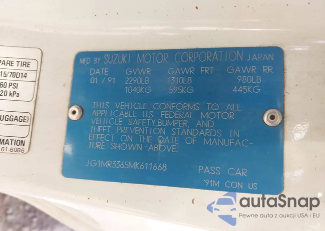 JG1MR3365MK611668: 41634208