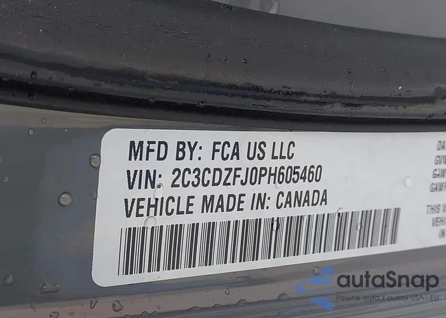 2C3CDZFJ0PH605460: 41635436