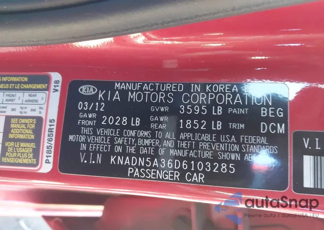 KNADN5A36D6103285: 41635510