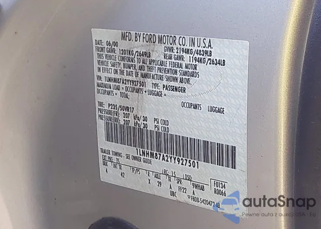 1LNHM87A2YY927501: 41636444