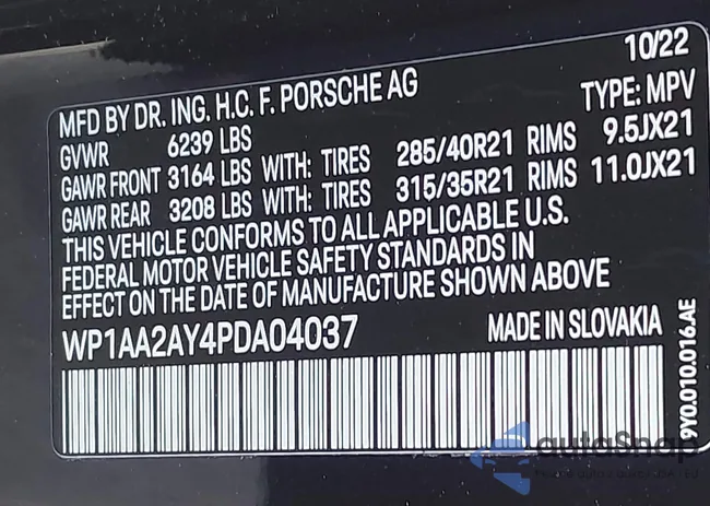 WP1AA2AY4PDA04037: 41637726