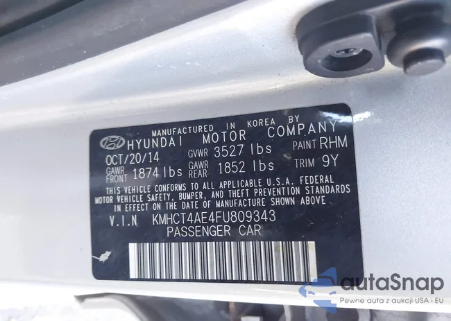 KMHCT4AE4FU809343: 41638646