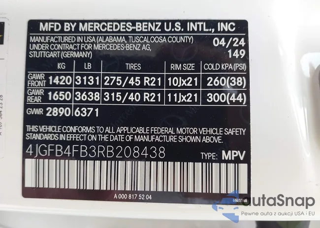 4JGFB4FB3RB208438: 41643688