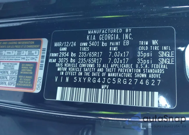 5XYRG4JC5RG274627: 41646967